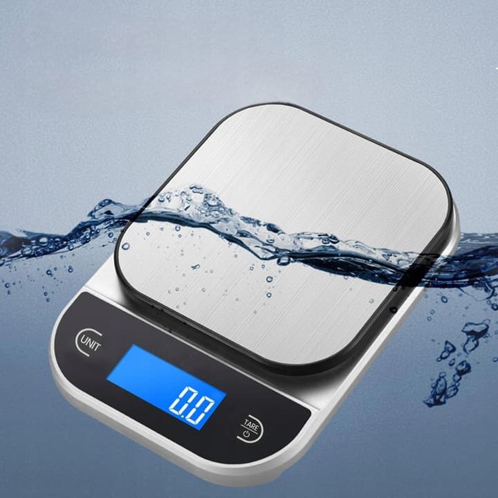 WAGA KUCHENNA 1G - 5KG DOTYKOWE PRZYCISKI ELEKTRONICZNA TIMER TERMOMETR
