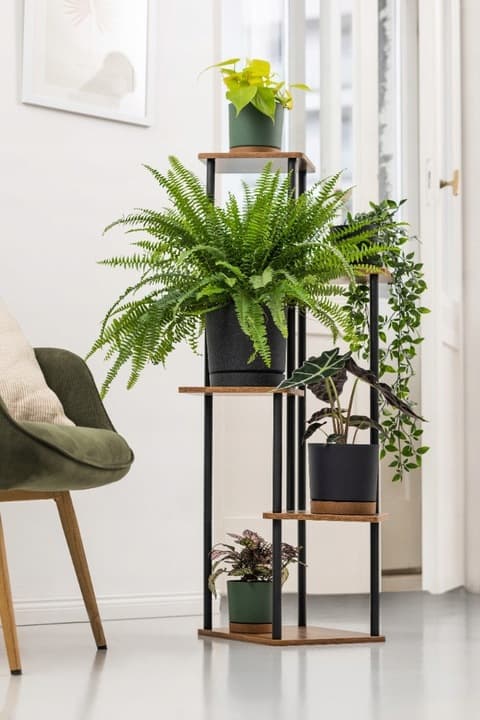 Kwietnik metalowy na kwiaty stojący wysoki 5 poziomów duży 106cm XL PALACE