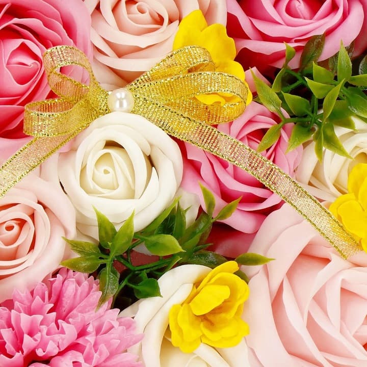 RÓŻE MYDLANE PREZENT KWIATY FLOWER BOX BUKIET NA MIKOŁAJKI PUDEŁKO RÓŻ