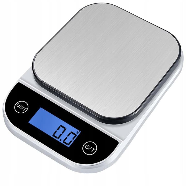WAGA KUCHENNA 1G - 5KG DOTYKOWE PRZYCISKI ELEKTRONICZNA TIMER TERMOMETR