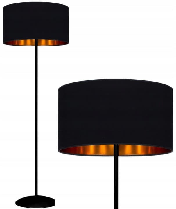 LAMPA STOJĄCA PODŁOGOWA TRÓJNÓG ABAŻUR LED 40 CM